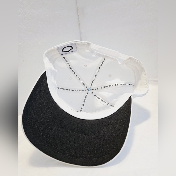 EvoShield Flexfit Snackback Men White Trucker Baseball Cap/Hat - Picture 9 of 12